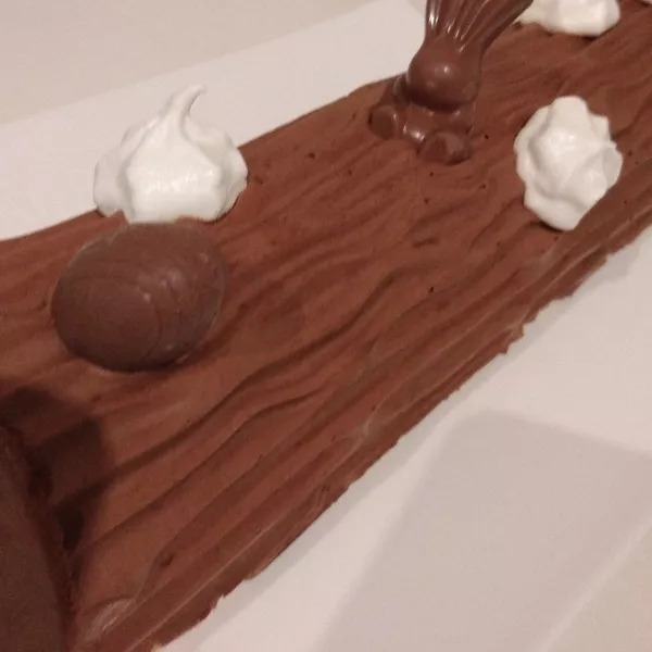 buche chocolat biscuit feuillantine