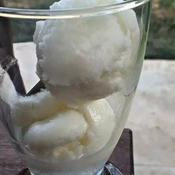 Sorbet au citron 