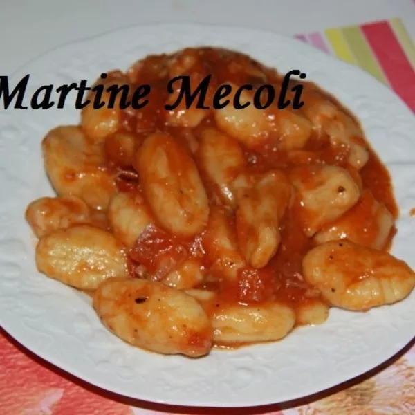 Gnocchi all'amatriciana 