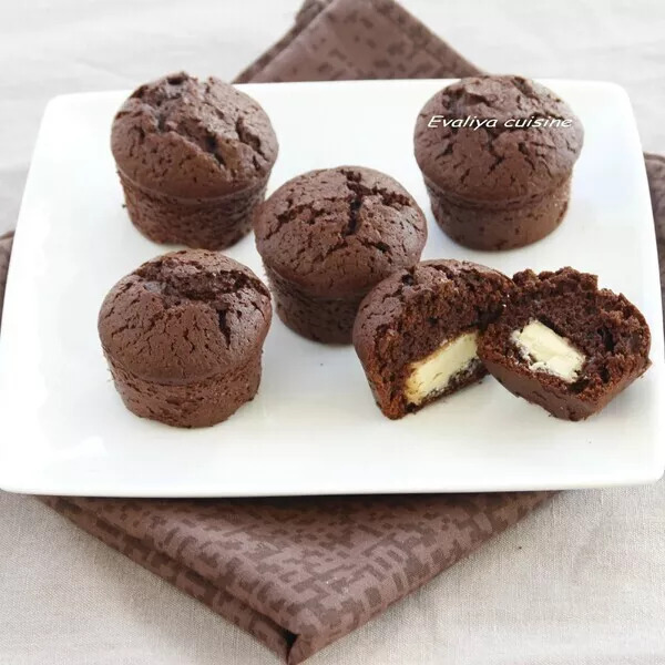 MINIS MUFFINS DEUX CHOCOLATS