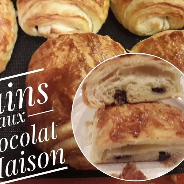 Pains au chocolat "recette fabrice pasto"