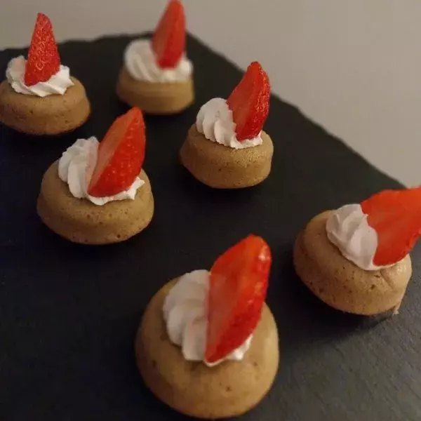 Mini douceurs Pistache Fraise