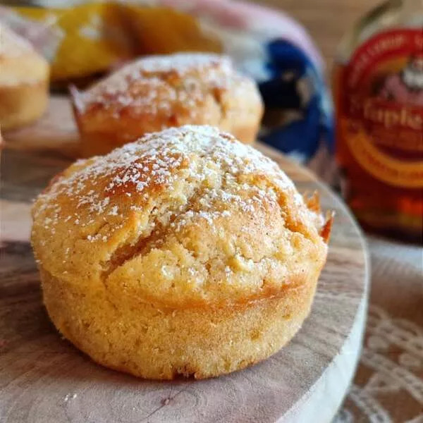 Muffins à la pomme et au sirop d'érable