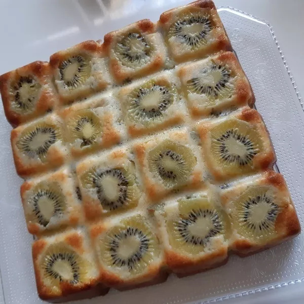 gâteau aux kiwis façon clafoutis