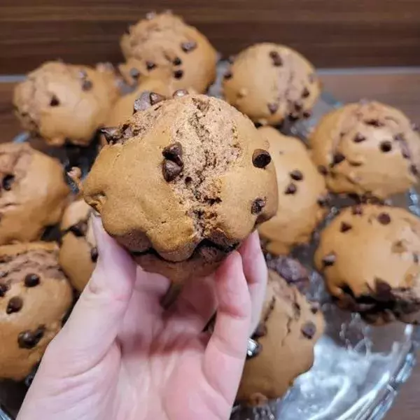 Muffins tout chocolat