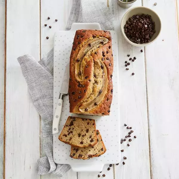 Banana bread aux pépites de chocolat