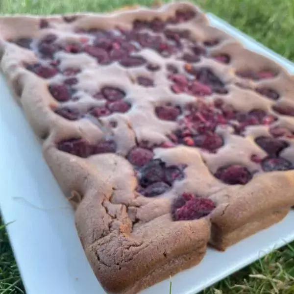 Gâteau Chocolat & framboises