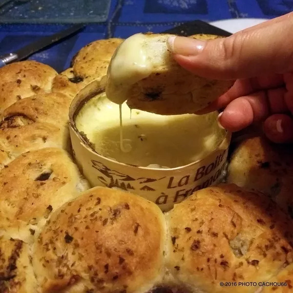 Fougasse Trempouille à la tapenade de JJ