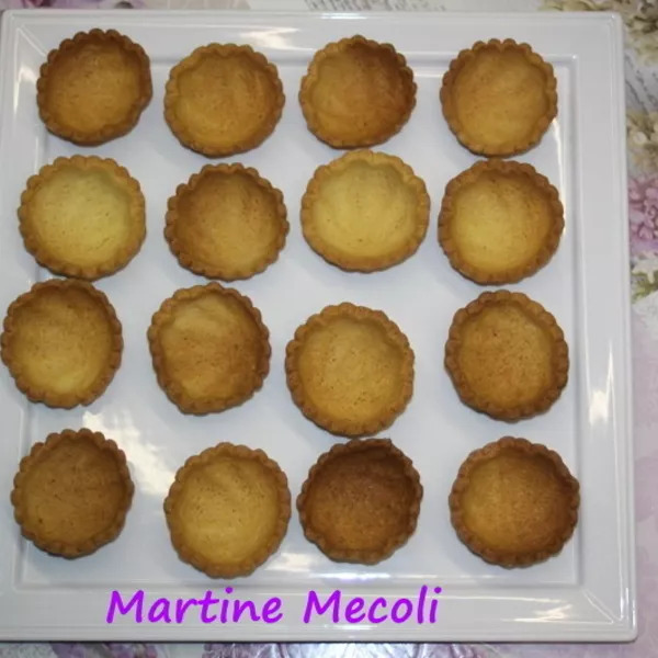 Coquilles en pâte sablée