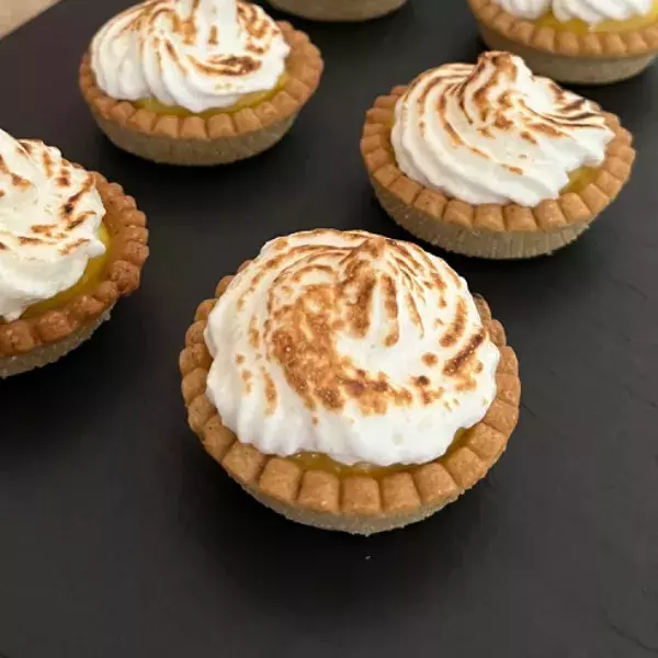 Tartelettes au citron meringuées