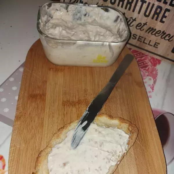 Rillettes de thon au fromage frais 