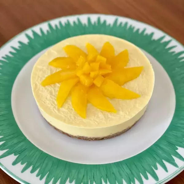 Cheesecake à la mangue