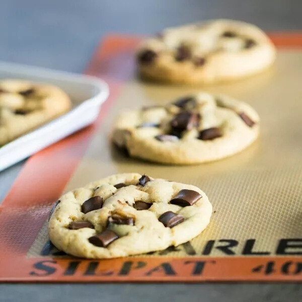 Cookies géants chocolat, vegan, sans lait, sans œufs, sans beurre