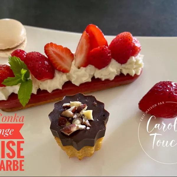 TARTE TONKA Lounge Fraise Rhubarbe