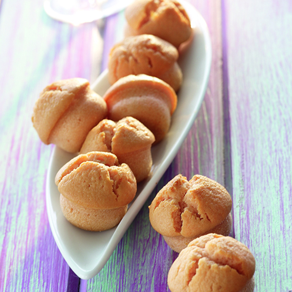 Bouchons moelleux aux biscuits de Reims