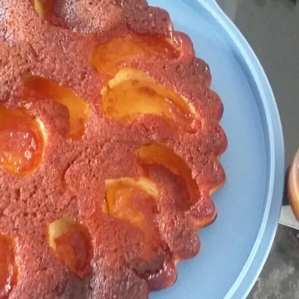 Gâteau renversé aux pommes et caramel