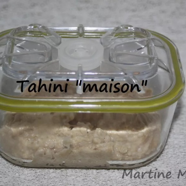 Tahini maison ou purée de graines de sésame