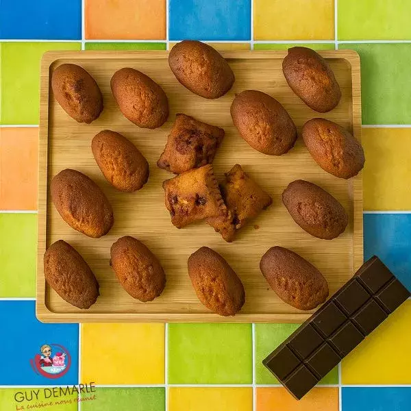 MADELEINES CHOCO PEPITES