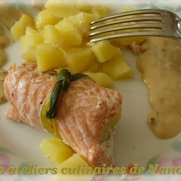 Paupiettes de saumon