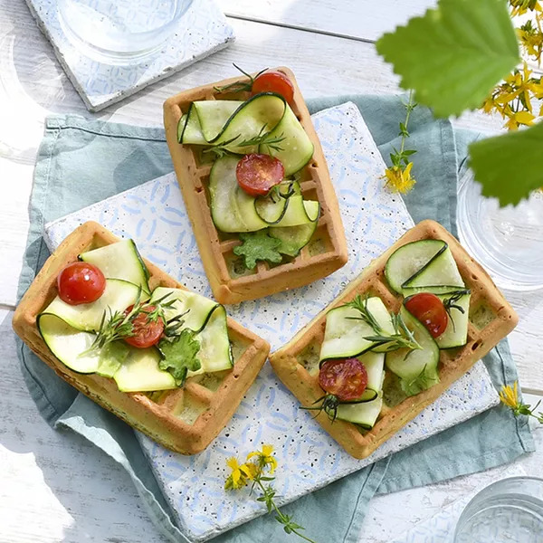 Gaufres à la courgette