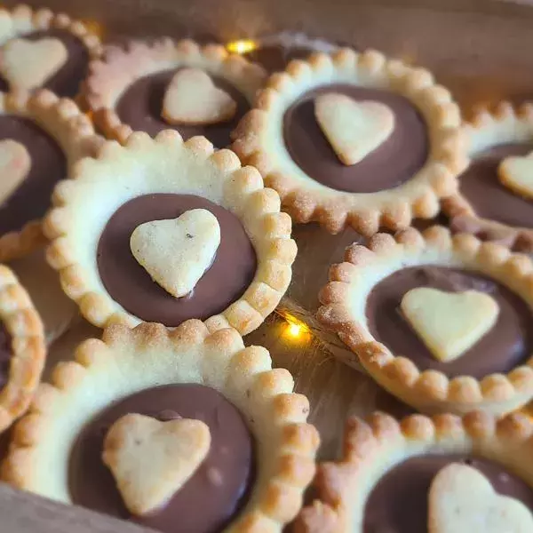 Tartelette à la pâte à tartiner