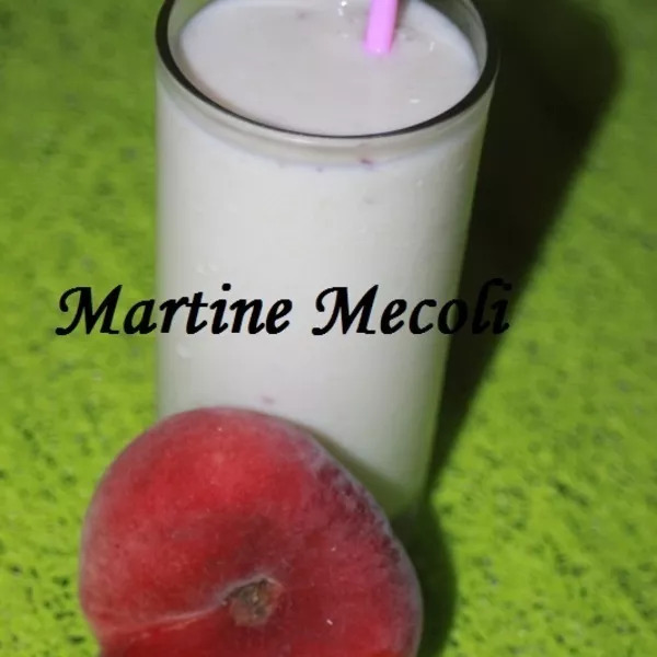 Smoothie à la pêche