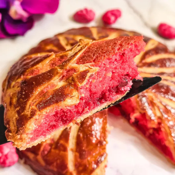 🤩🤩 Galette des rois aux pralines roses 🤩🤩