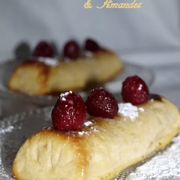 Bûchettes à la mangue et amandes