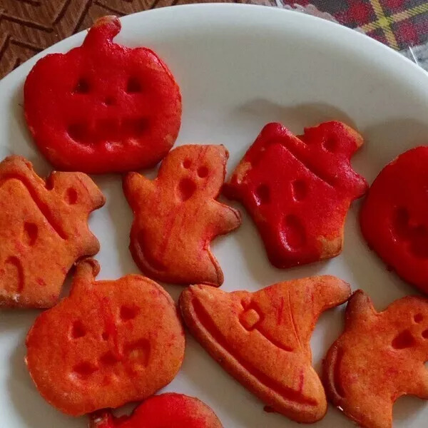 Petits gateaux d'Halloween