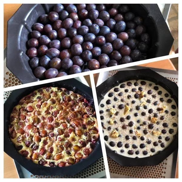 Clafoutis aux prunes