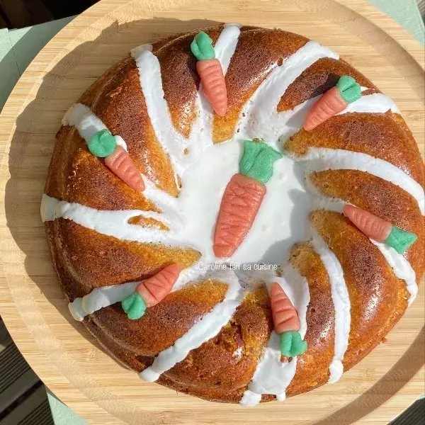 Gâteau de carottes à la noisette