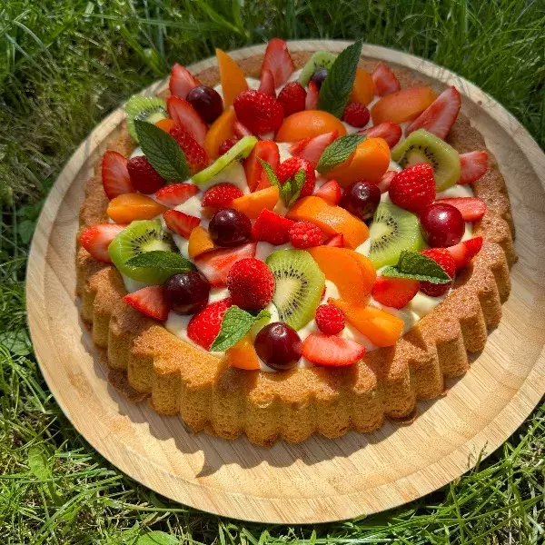 TARTE RENVERSEE AUX FRUITS DE SAISON