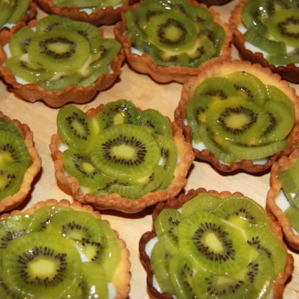 Tartelettes aux kiwis 