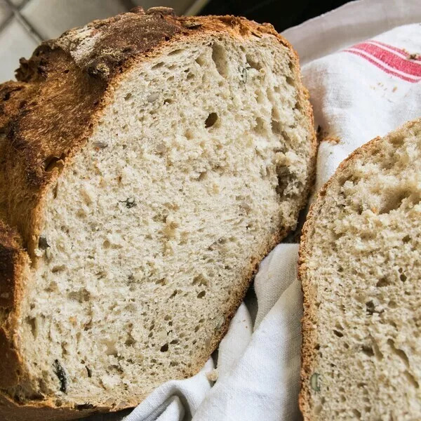 Pain blanc sur poolish