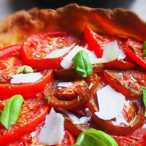 Tarte provençale aux tomates