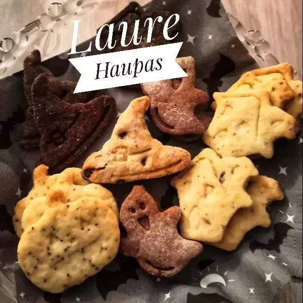 Sablés cacao et épices de Noël