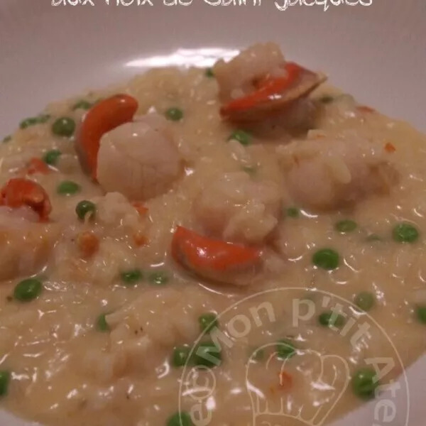 Risotto aux noix de Saint Jacques