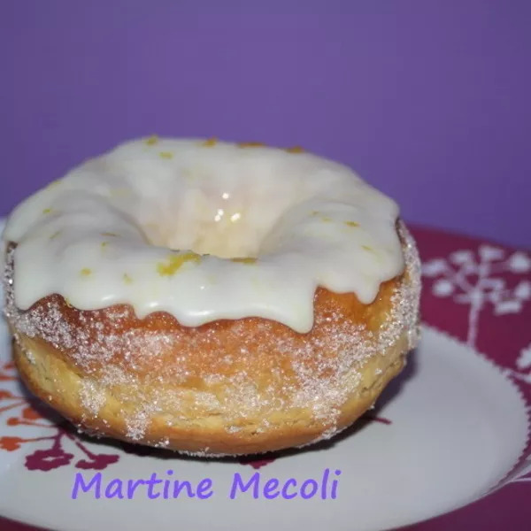 Donuts allégés au citron au four sans cook'in