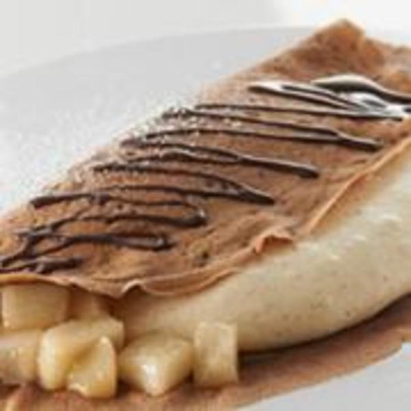 Crêpes soufflées Chocolat-Poire