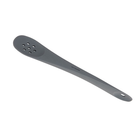 Spatule double embout cuillères ajourées - Gris Anthracite