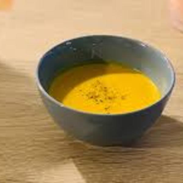 Soupe butternut, coco et curcuma