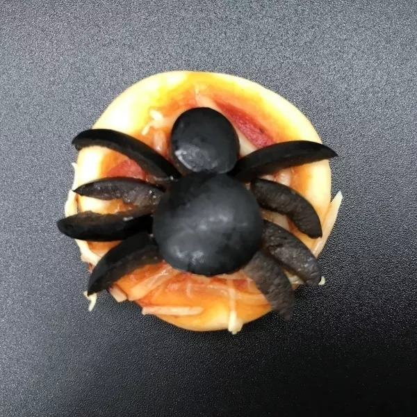 Mini pizza d’halloween 