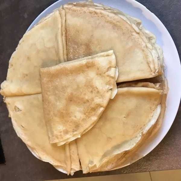 Crêpes légères