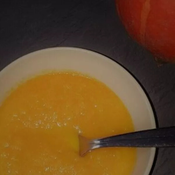 Soupe potimarron lait de coco et curry de Marie