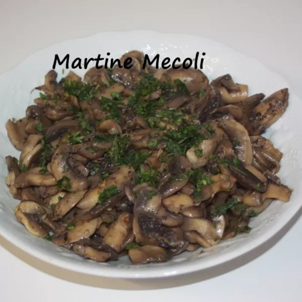 Champignons sautés