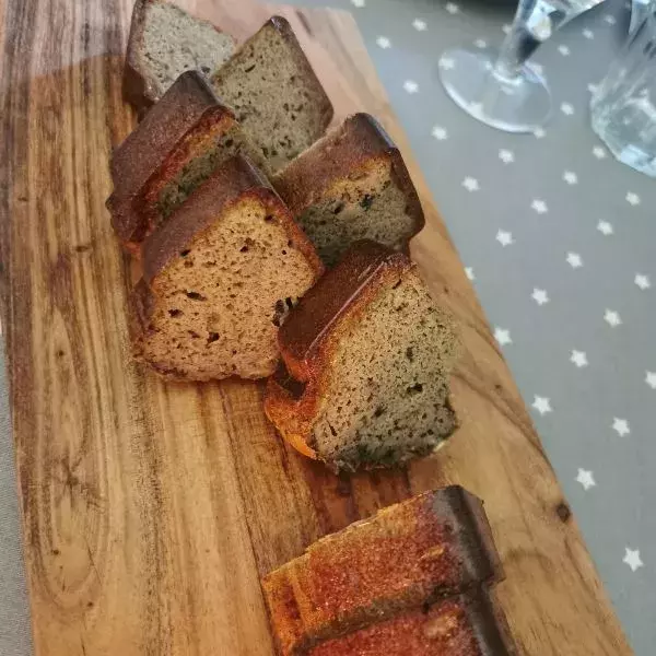 Gâteau aux champignon sans gluten & lactose