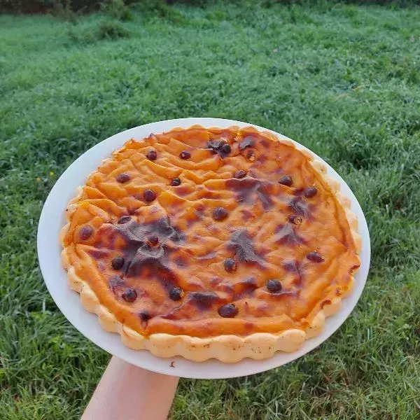 Tarte au potimarron sans oeufs