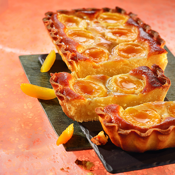 Tarte aux abricots et aux amandes