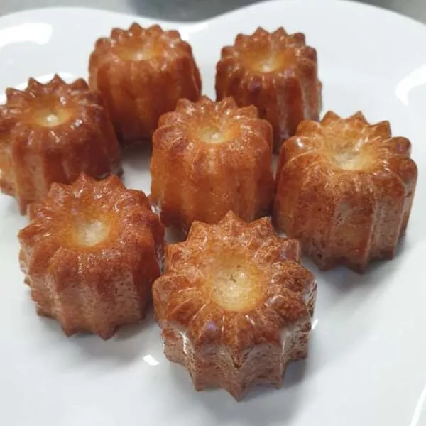 Mes mini cannelés bordelais