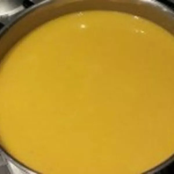 Velouté de courge au curry